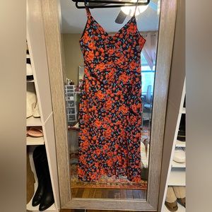 Sugar lips midi formal floral dress.